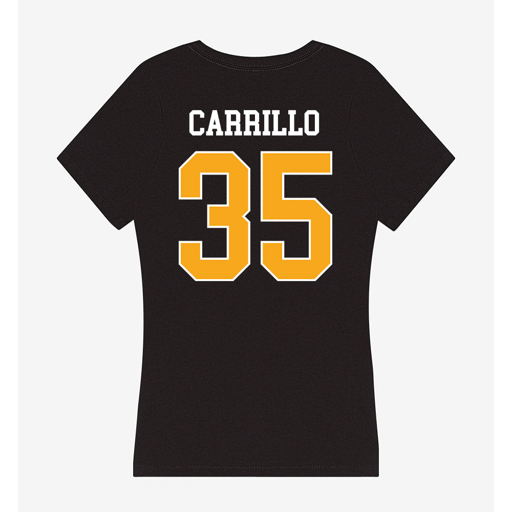 VCU - NCAA Women's Lacrosse : Ava Carrillo - Women's V-Neck T-Shirt-1