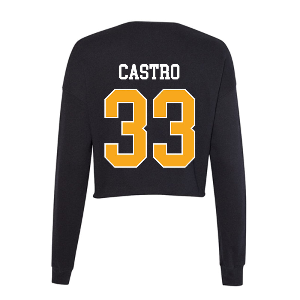 VCU - NCAA Women's Soccer : Stella Castro - Women's Cropped Crew Fleece-1