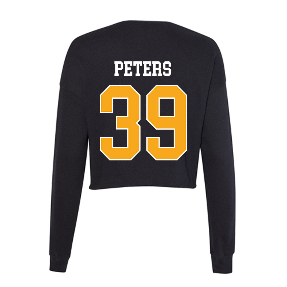 VCU - NCAA Baseball : Zachary Peters - Women's Cropped Crew Fleece-1