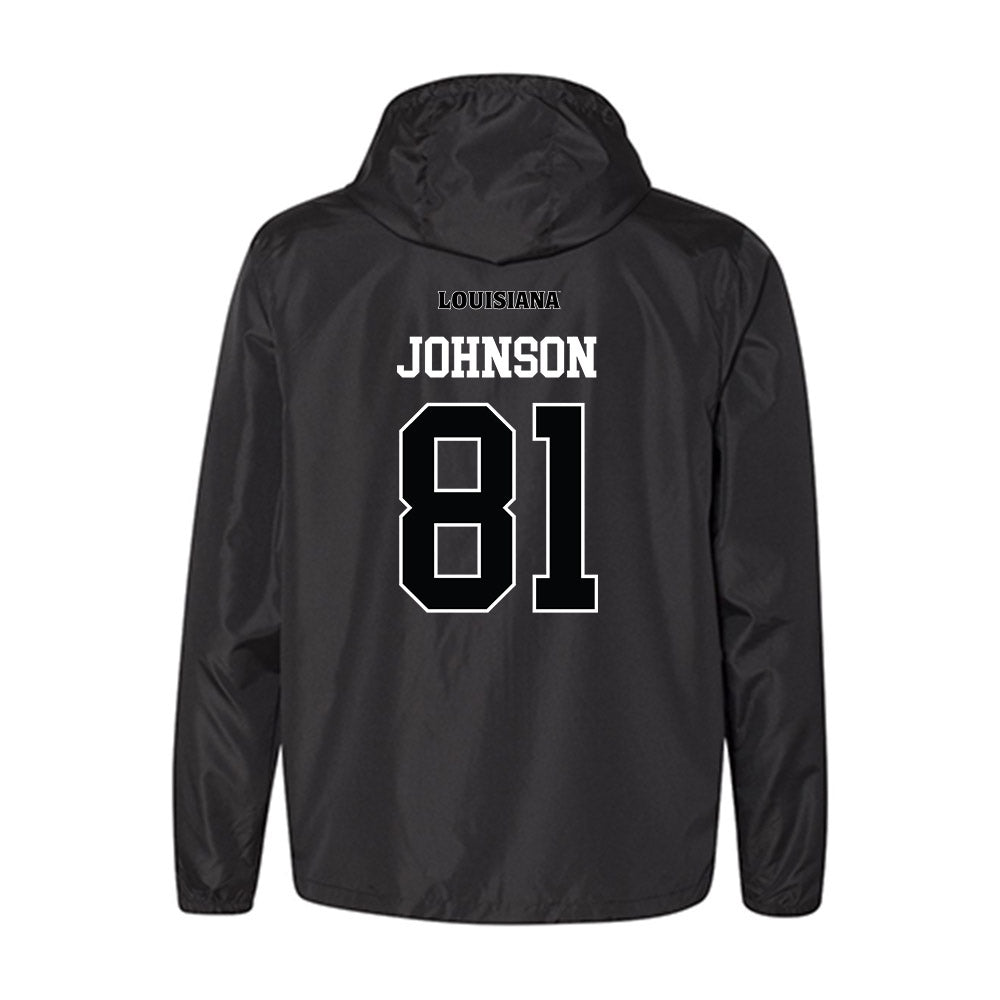Louisiana - NCAA Football : Jaydon Johnson - Windbreaker-1