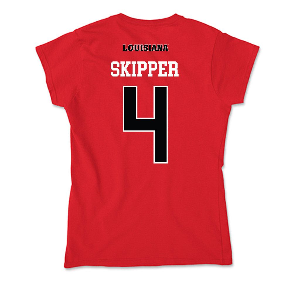 Louisiana - NCAA Football : Tyree Skipper - Soft Style Women’s T-Shirt-1