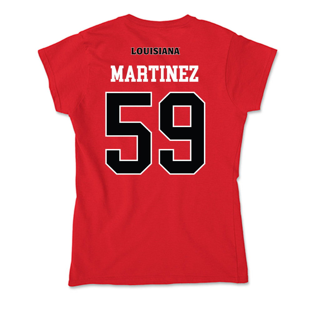 Louisiana - NCAA Football : Andrew Martinez - Soft Style Women’s T-Shirt-1