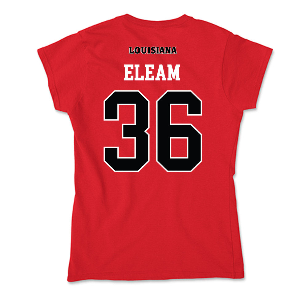 Louisiana - NCAA Football : Maurion Eleam - Soft Style Women’s T-Shirt-1