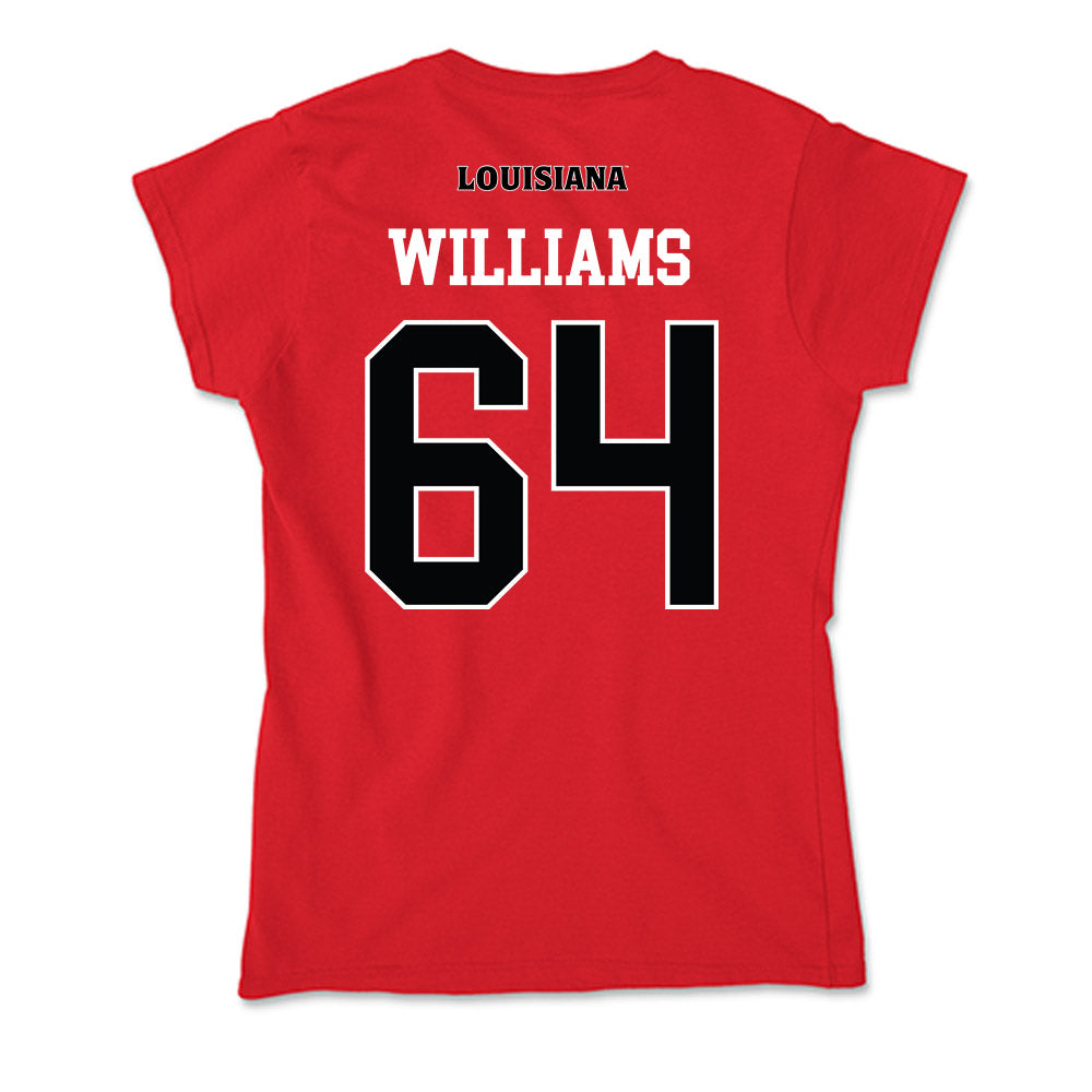 Louisiana - NCAA Football : Bryant Williams - Soft Style Women’s T-Shirt-1