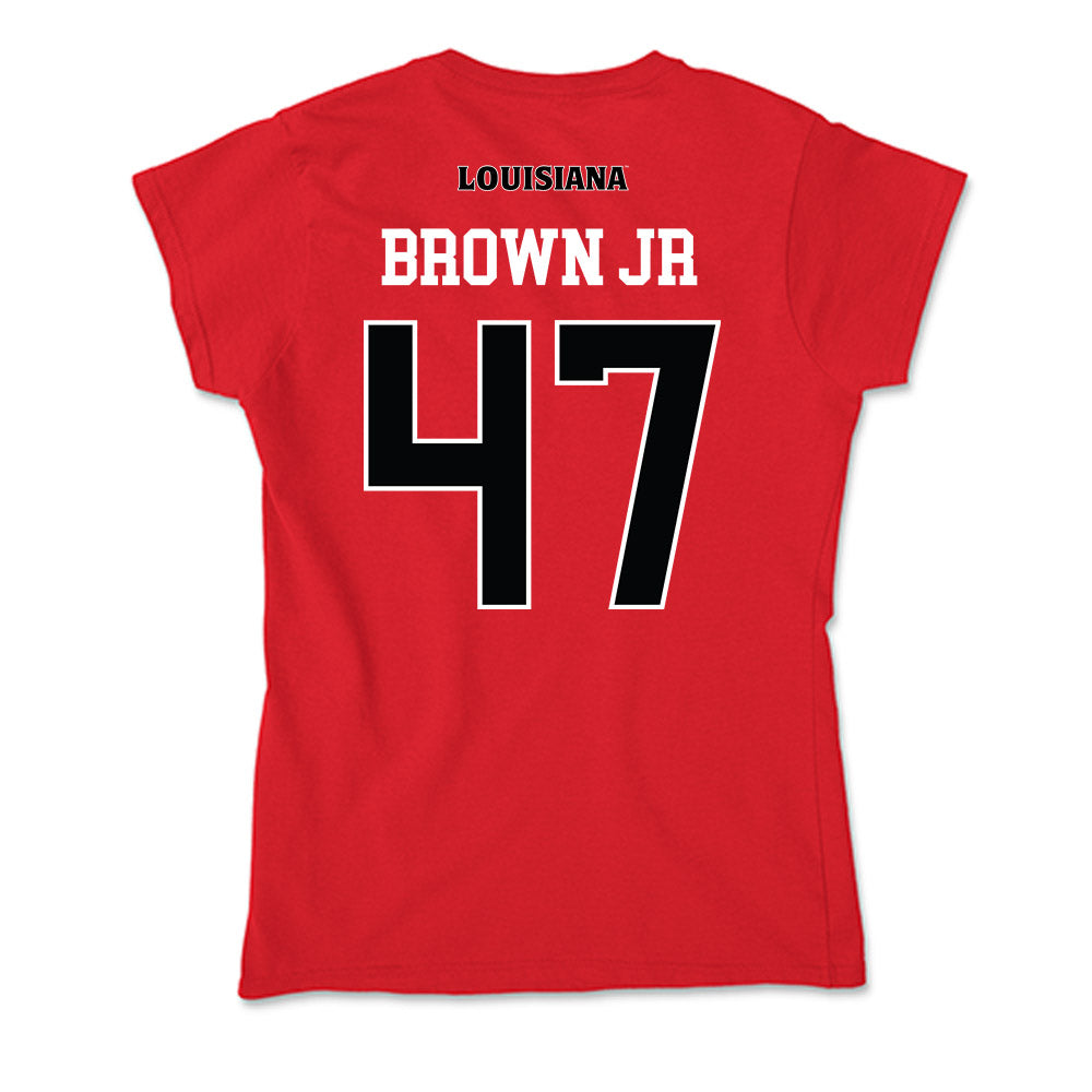 Louisiana - NCAA Football : Maurice Brown Jr - Soft Style Women’s T-Shirt-1