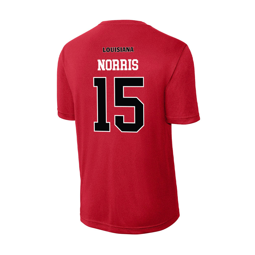 Louisiana - NCAA Football : Jacorian Norris - Activewear T-Shirt-1