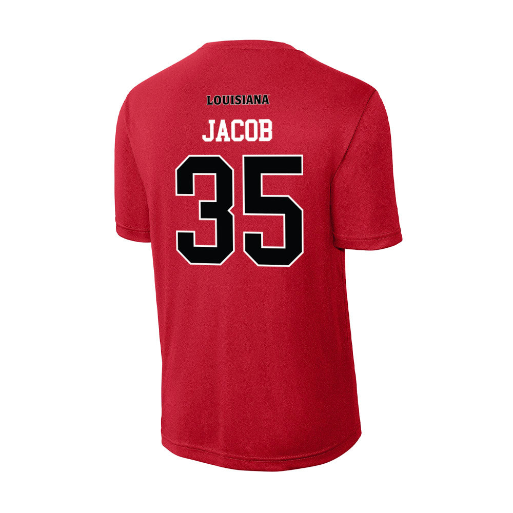 Louisiana - NCAA Football : Collin Jacob - Activewear T-Shirt-1