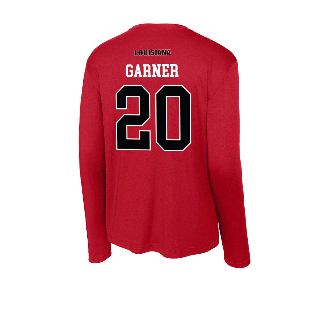 Louisiana - NCAA Football : Jj Garner - Activewear Long Sleeve T-Shirt-1