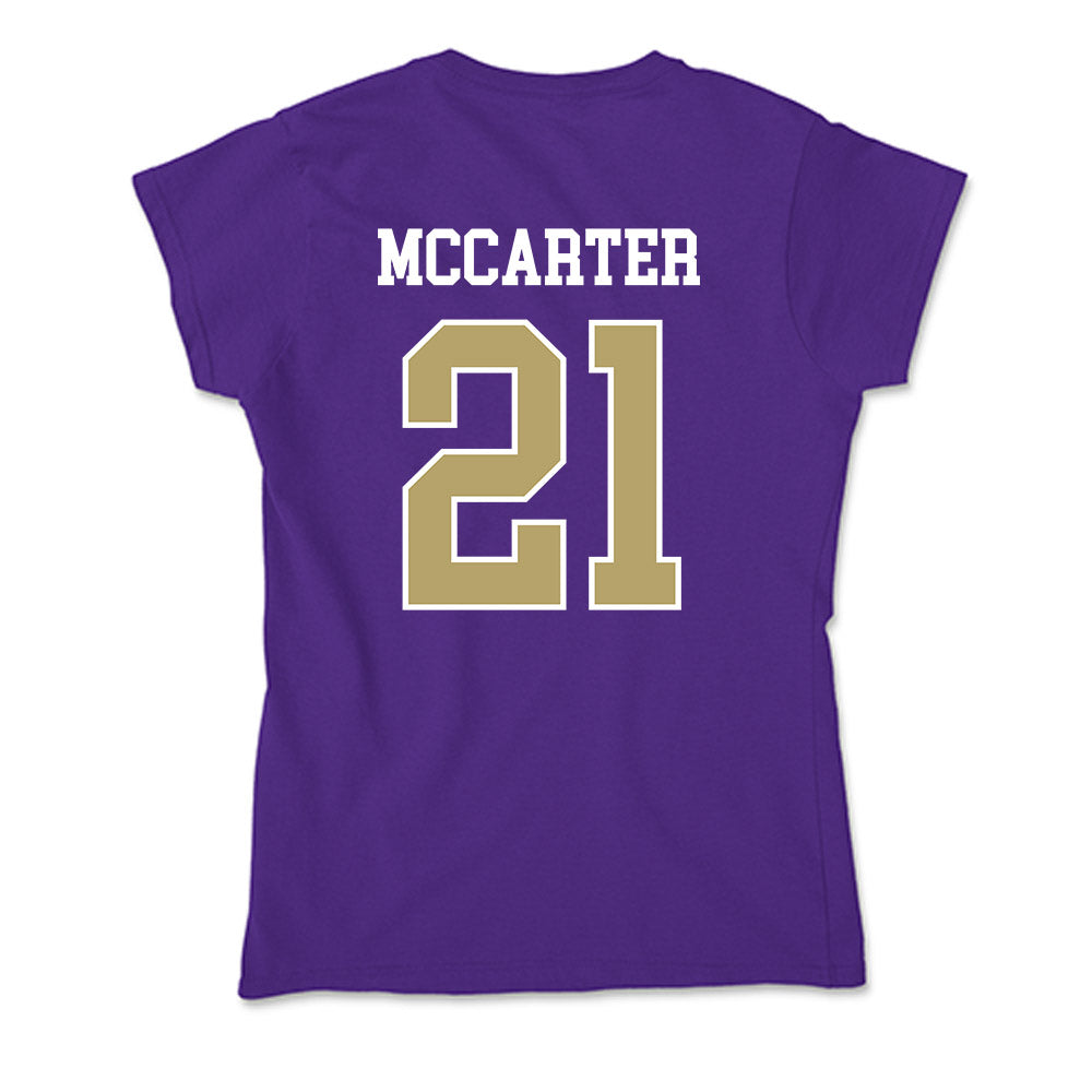 JMU - NCAA Football : Jackson McCarter - Soft Style Women’s T-Shirt-1