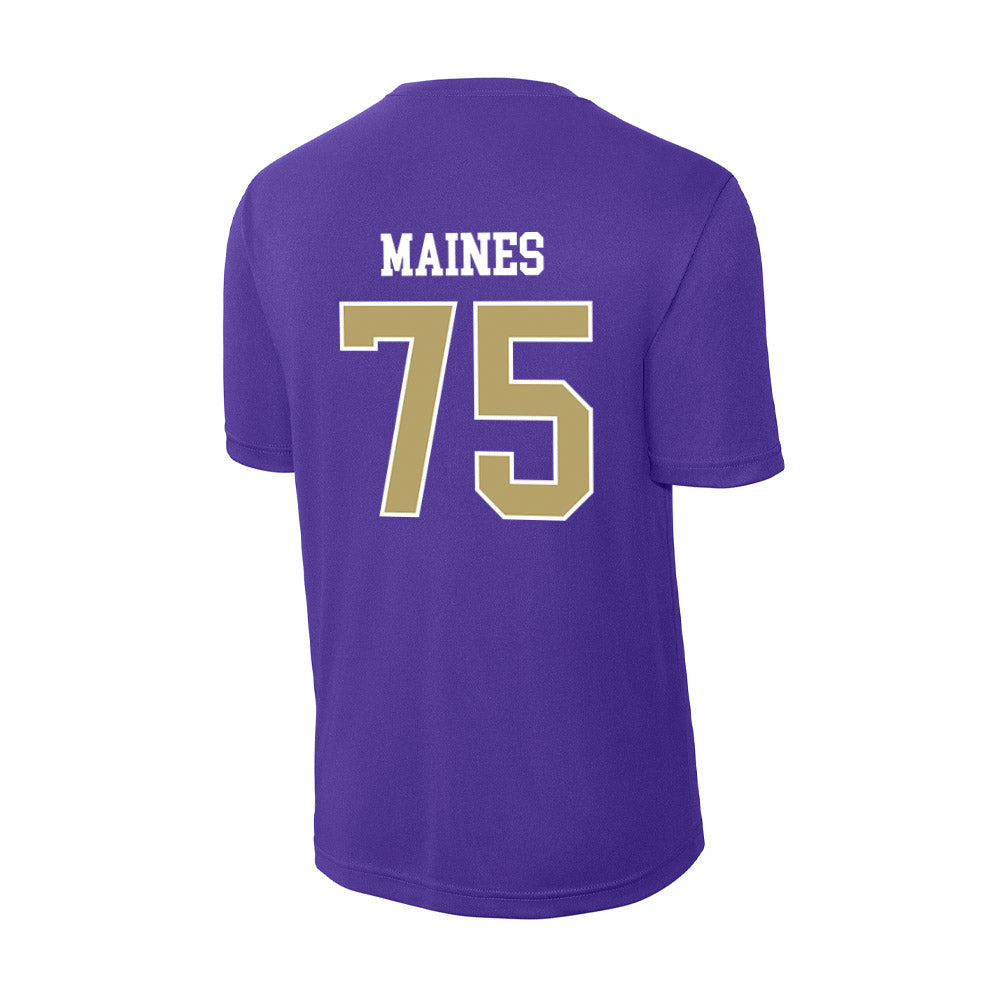 JMU - NCAA Football : Wyatt Maines - Activewear T-Shirt-1