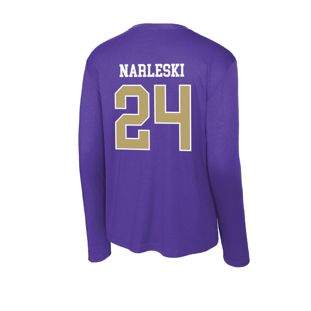 JMU - NCAA Women's Field Hockey : Julie Narleski - Activewear Long Sleeve T-Shirt-1