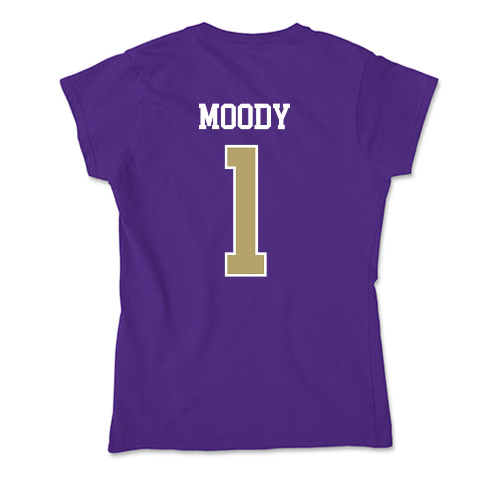 JMU - NCAA Baseball : Reece Moody - Soft Style Women’s T-Shirt-1