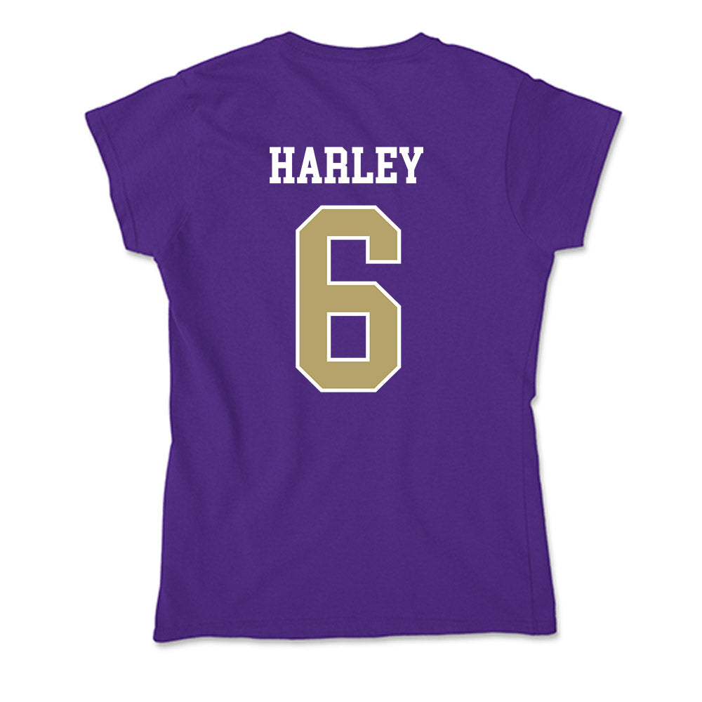 JMU - NCAA Football : Chantz Harley - Soft Style Women’s T-Shirt-1