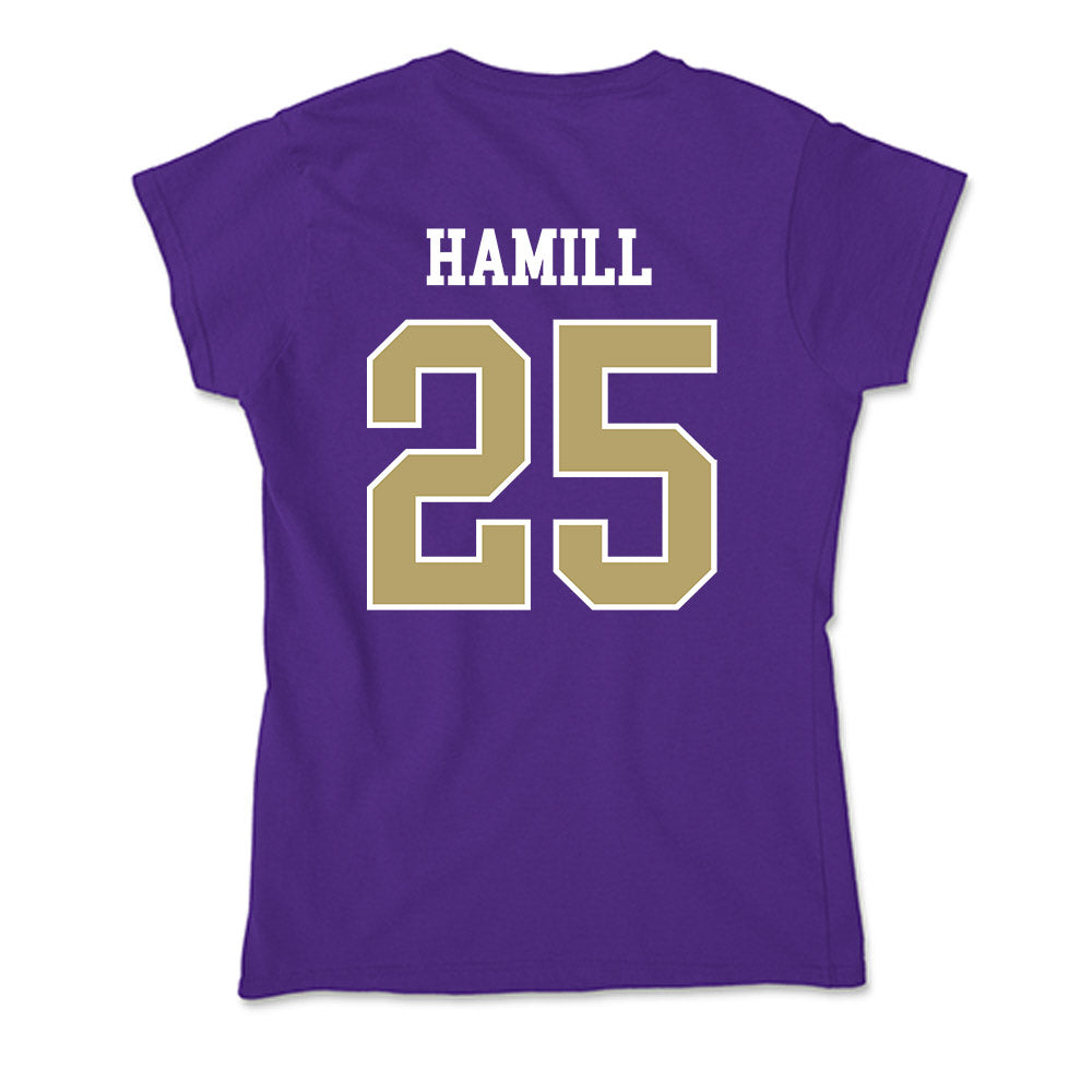 JMU - NCAA Football : Jackson Hamill - Soft Style Women’s T-Shirt-1