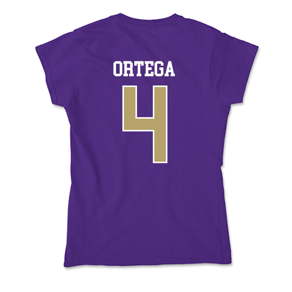 JMU - NCAA Softball : Kira Ortega - Soft Style Women’s T-Shirt-1