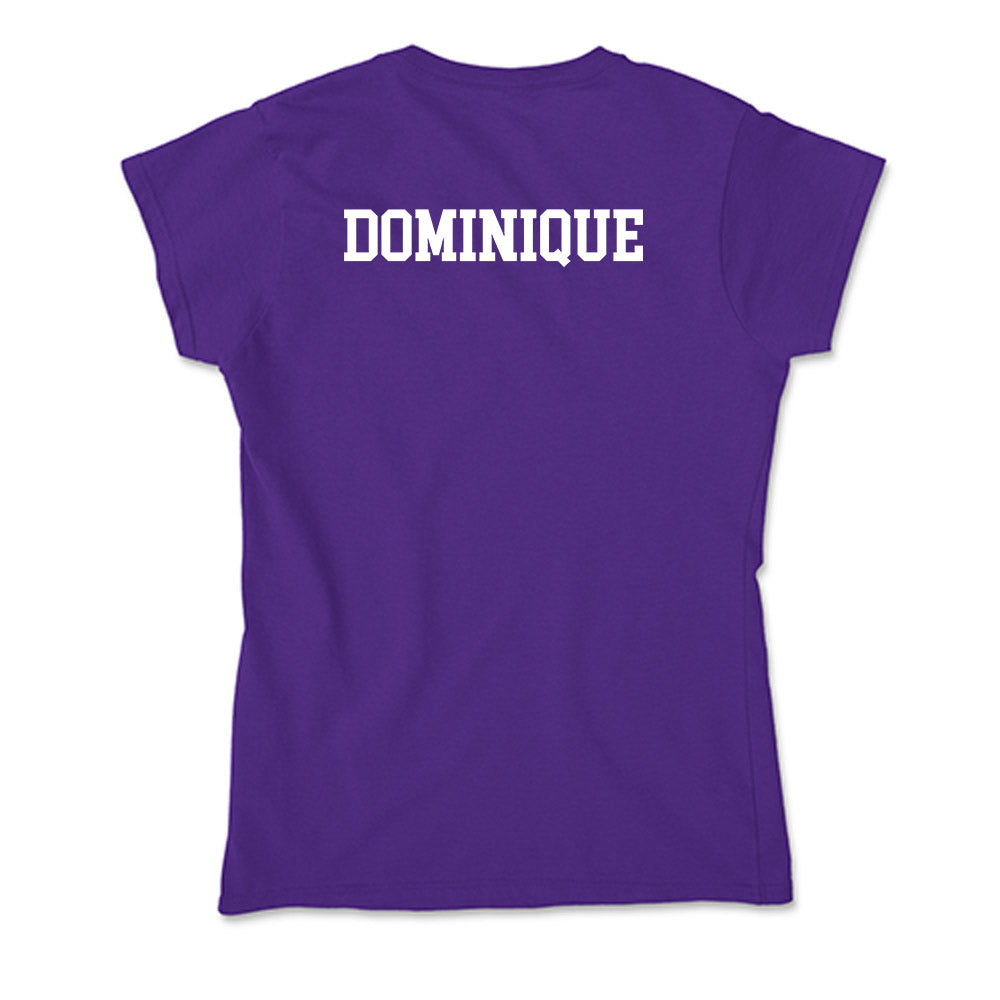 JMU - NCAA Women's Track & Field : Nina Dominique - Soft Style Women’s T-Shirt-1