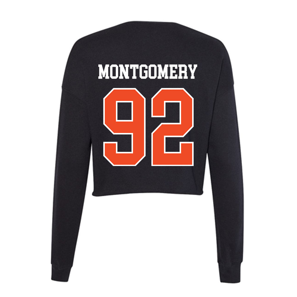 Campbell - NCAA Softball : Charlie Montgomery - Women's Cropped Crew Fleece-1
