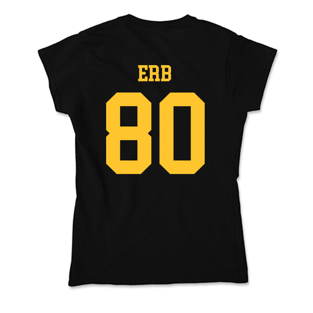 Wyoming - NCAA Football : Justin Erb - Soft Style Women’s T-Shirt-1