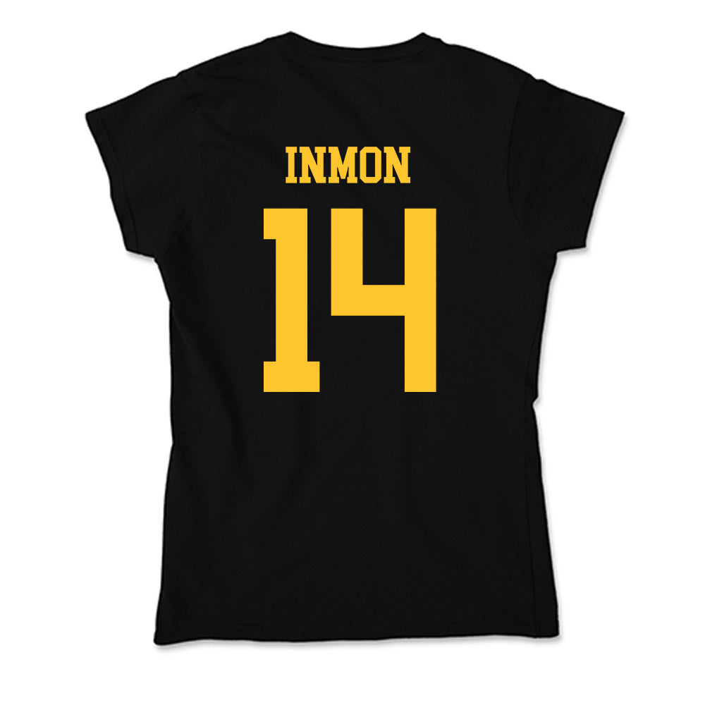 Wyoming - NCAA Football : Bj Inmon - Soft Style Women’s T-Shirt-1