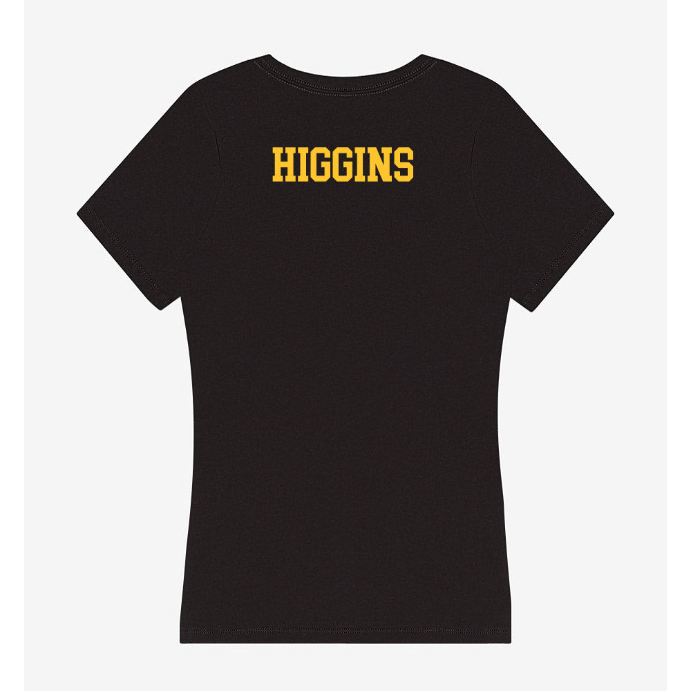 Wyoming - NCAA Women's Golf : Elle Higgins - Women's V-Neck T-Shirt-1