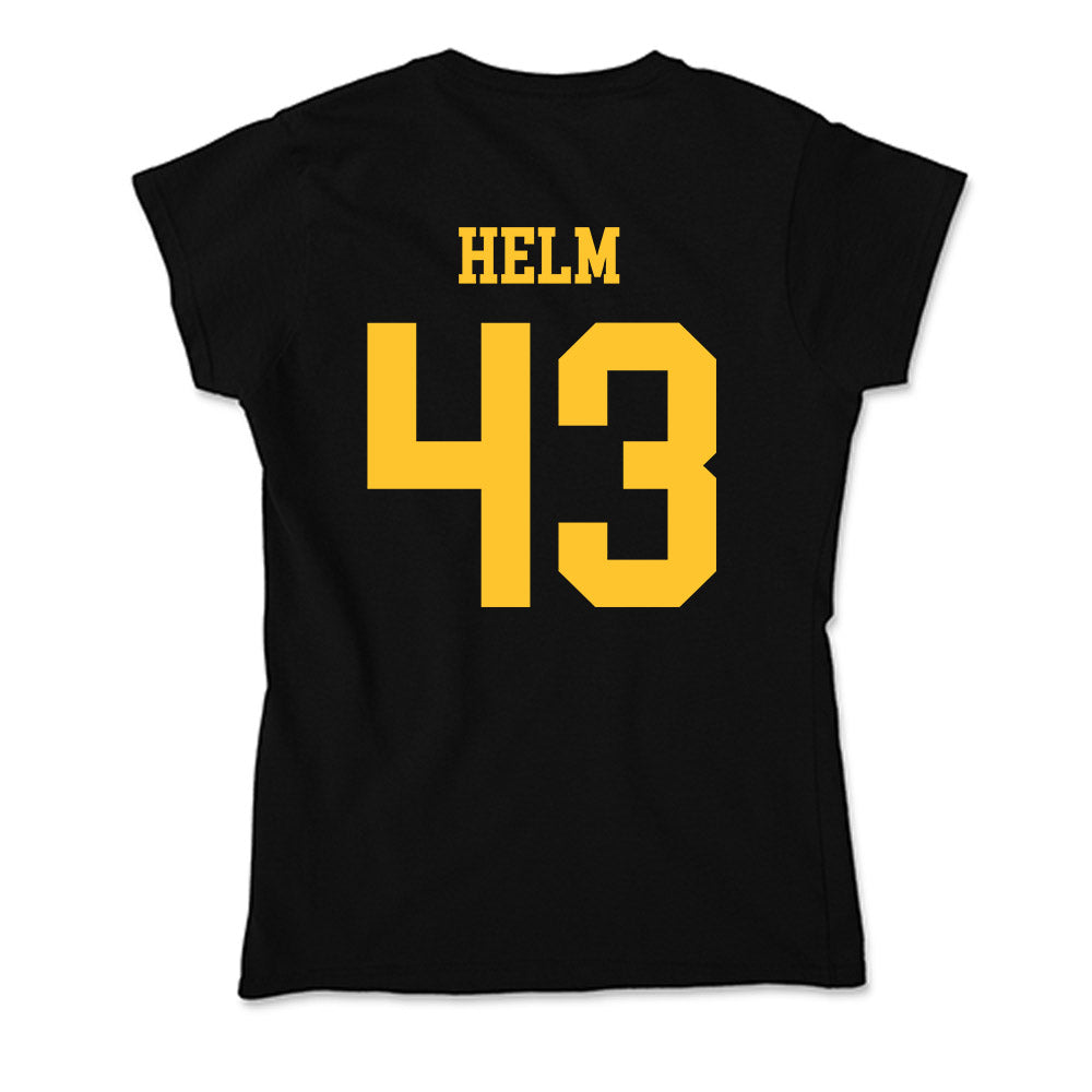 Wyoming - NCAA Football : Gavyn Helm - Soft Style Women’s T-Shirt-1