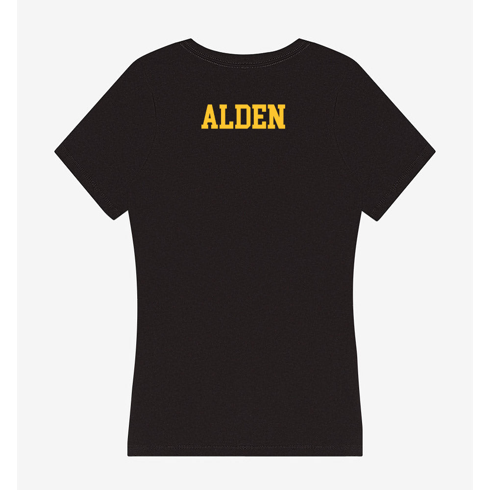 Wyoming - NCAA Wrestling : John Alden - Women's V-Neck T-Shirt-1