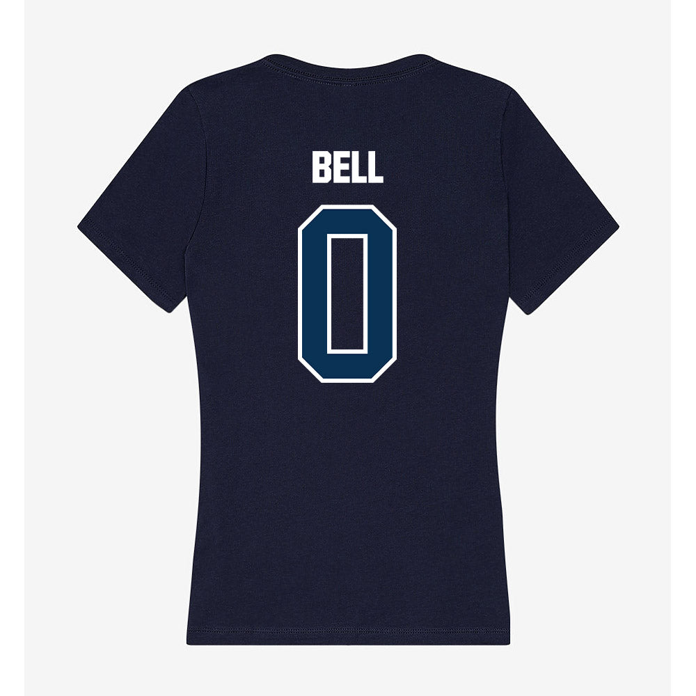 Old Dominion - NCAA Women's Soccer : Emmaline Bell - Women's V-Neck T-Shirt-1