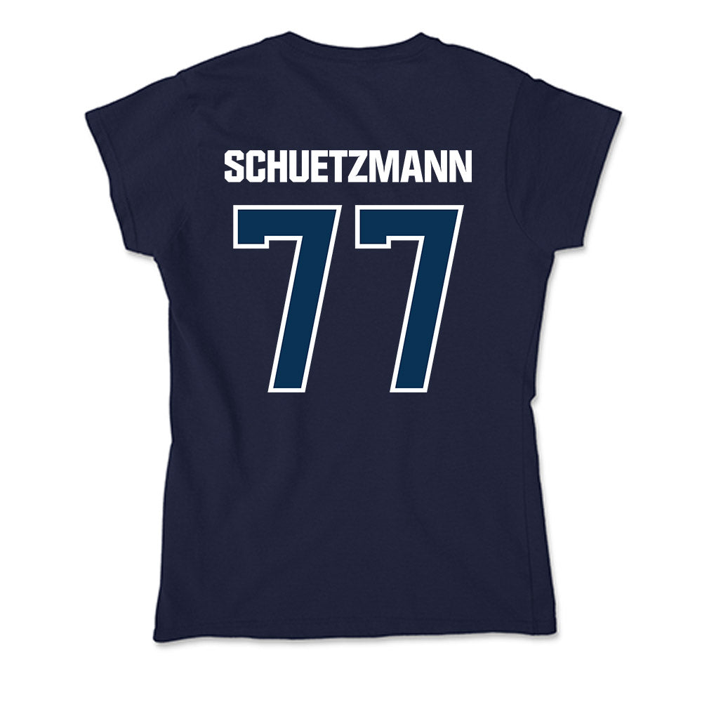 Old Dominion - NCAA Football : Josh Schuetzmann - Soft Style Women’s T-Shirt-1
