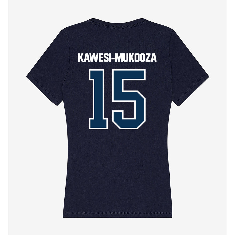 Old Dominion - NCAA Women's Soccer : Navi Kawesi-Mukooza - Women's V-Neck T-Shirt-1