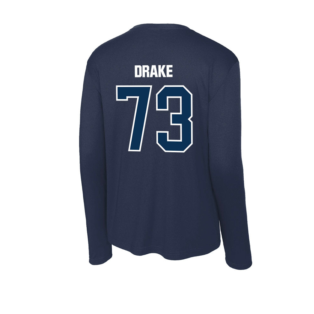 Old Dominion - NCAA Football : Connor Drake - Activewear Long Sleeve T-Shirt-1