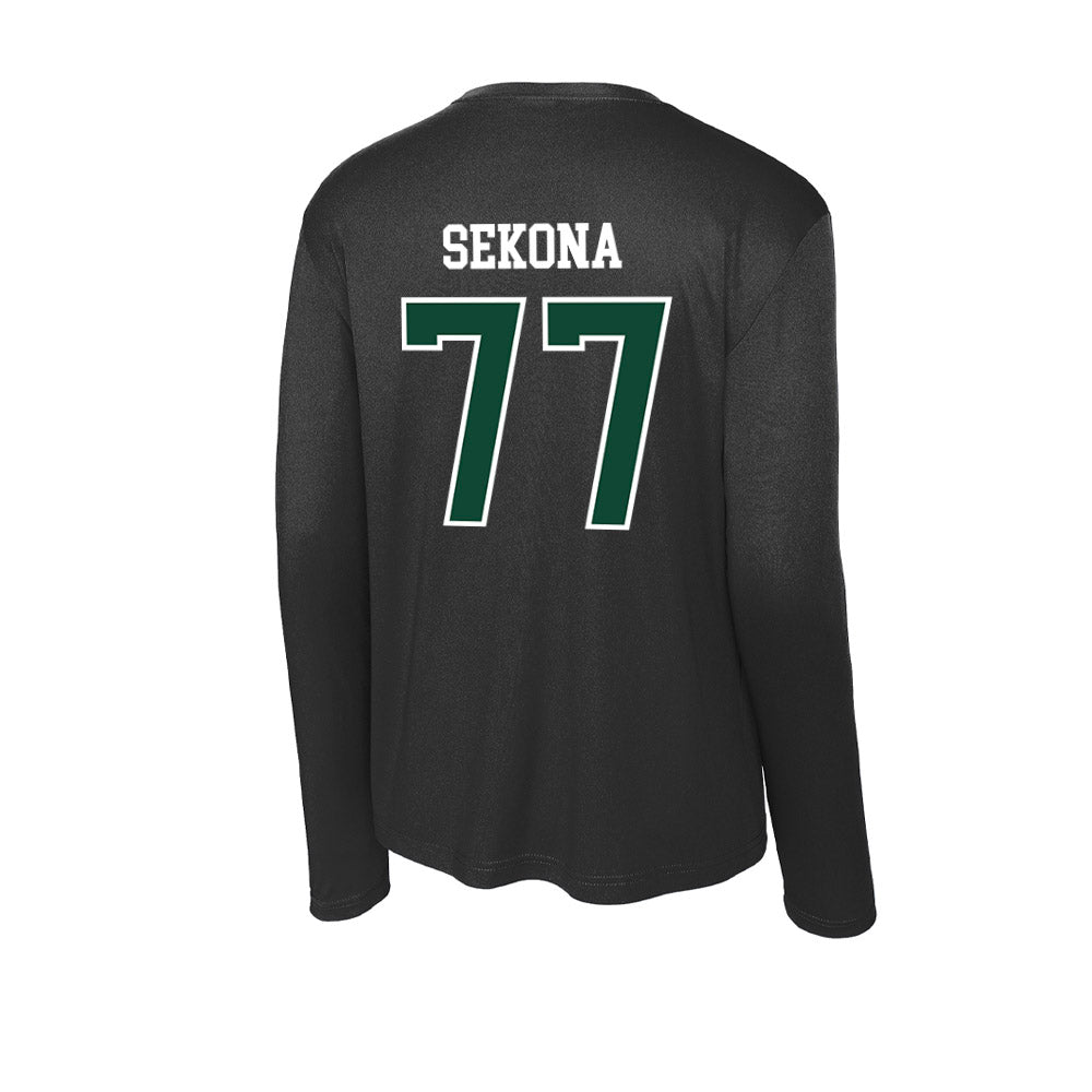 Hawaii - NCAA Football : Jamar Sekona - Activewear Long Sleeve T-Shirt-1