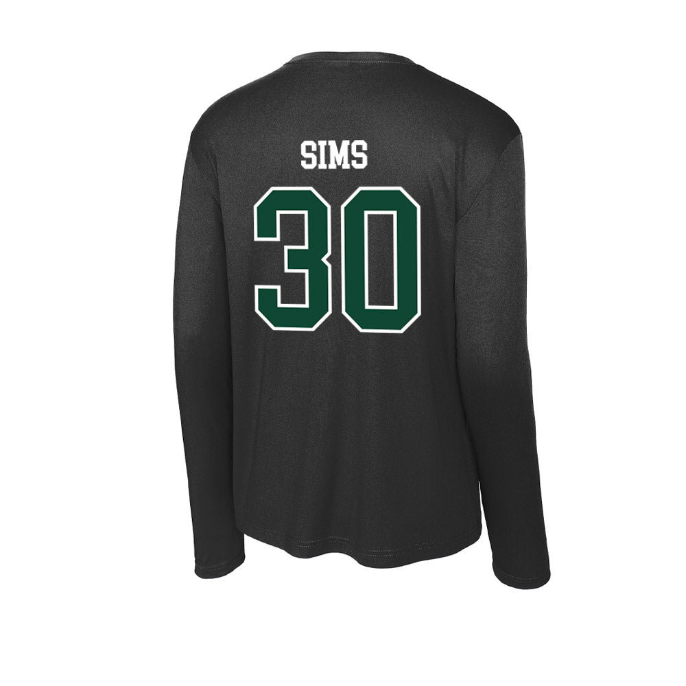 Hawaii - NCAA Football : Landon Sims - Activewear Long Sleeve T-Shirt-1