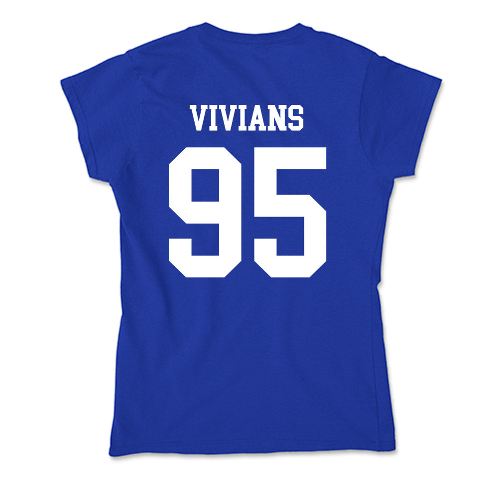 LA Tech - NCAA Football : Trevell Vivians - Soft Style Women’s T-Shirt-1