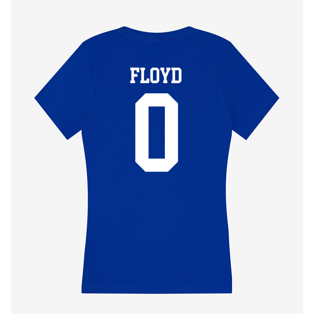 LA Tech - NCAA Softball : Allie Floyd - Women's V-Neck T-Shirt-1