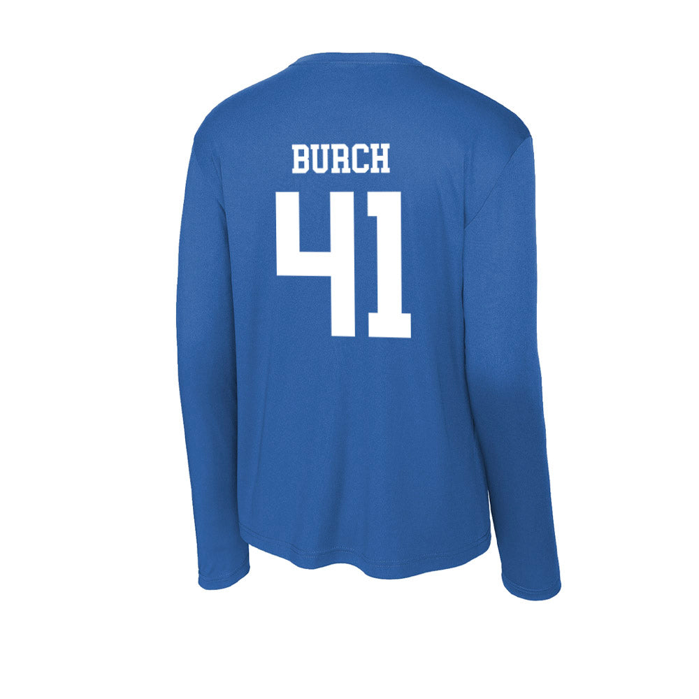 LA Tech - NCAA Football : Ean Burch - Activewear Long Sleeve T-Shirt-1