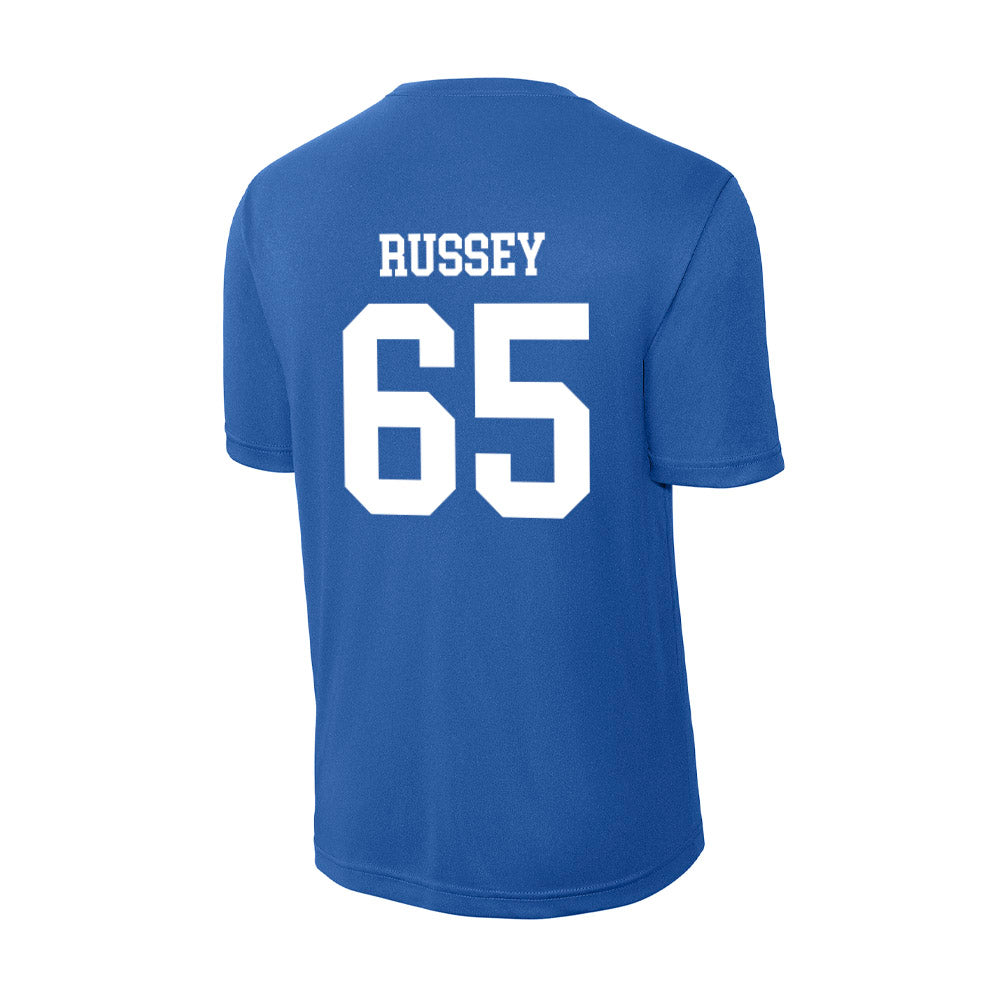 LA Tech - NCAA Football Legends : Kody Russey - Activewear T-Shirt-1