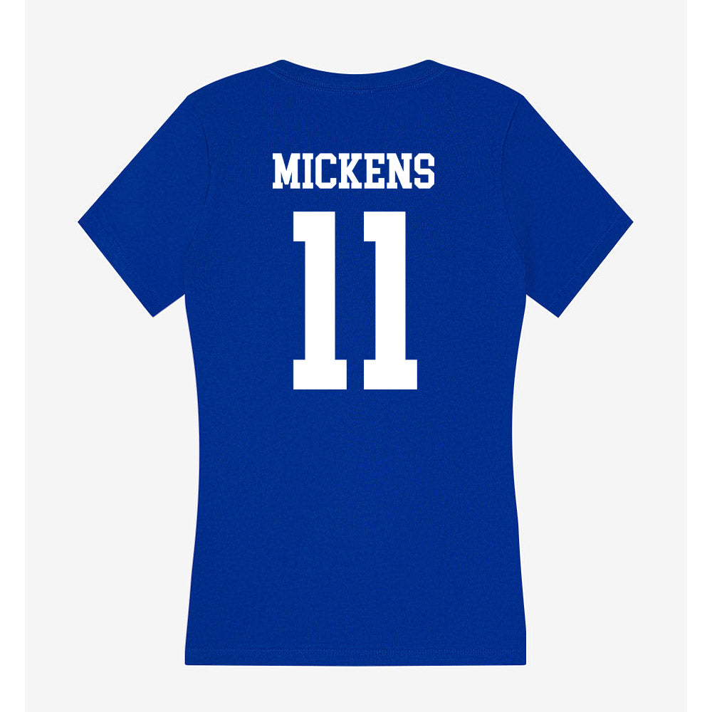 LA Tech - NCAA Football : Jalen Mickens - Women's V-Neck T-Shirt-1