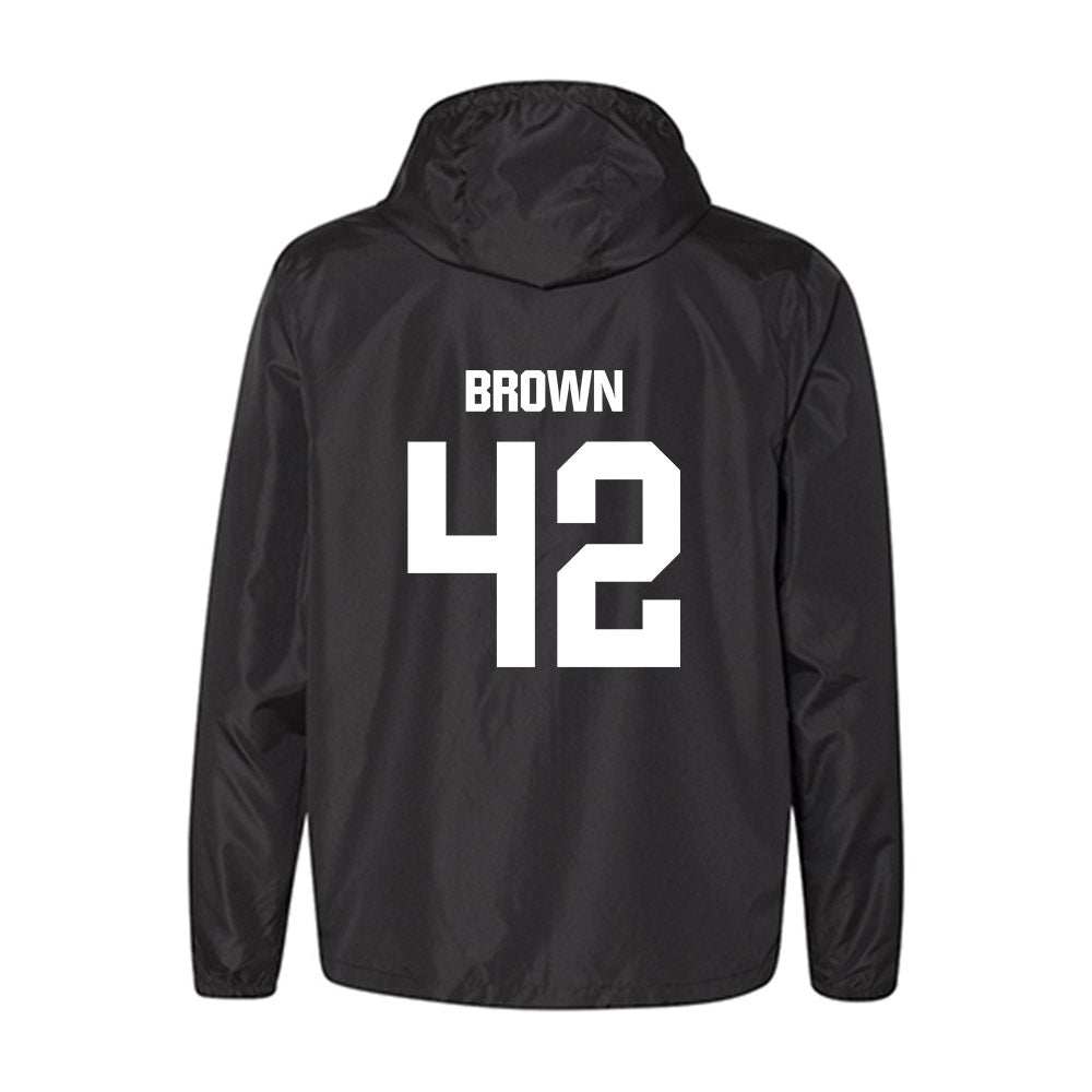 Davidson - NCAA Football : Dallas Brown - Windbreaker-1