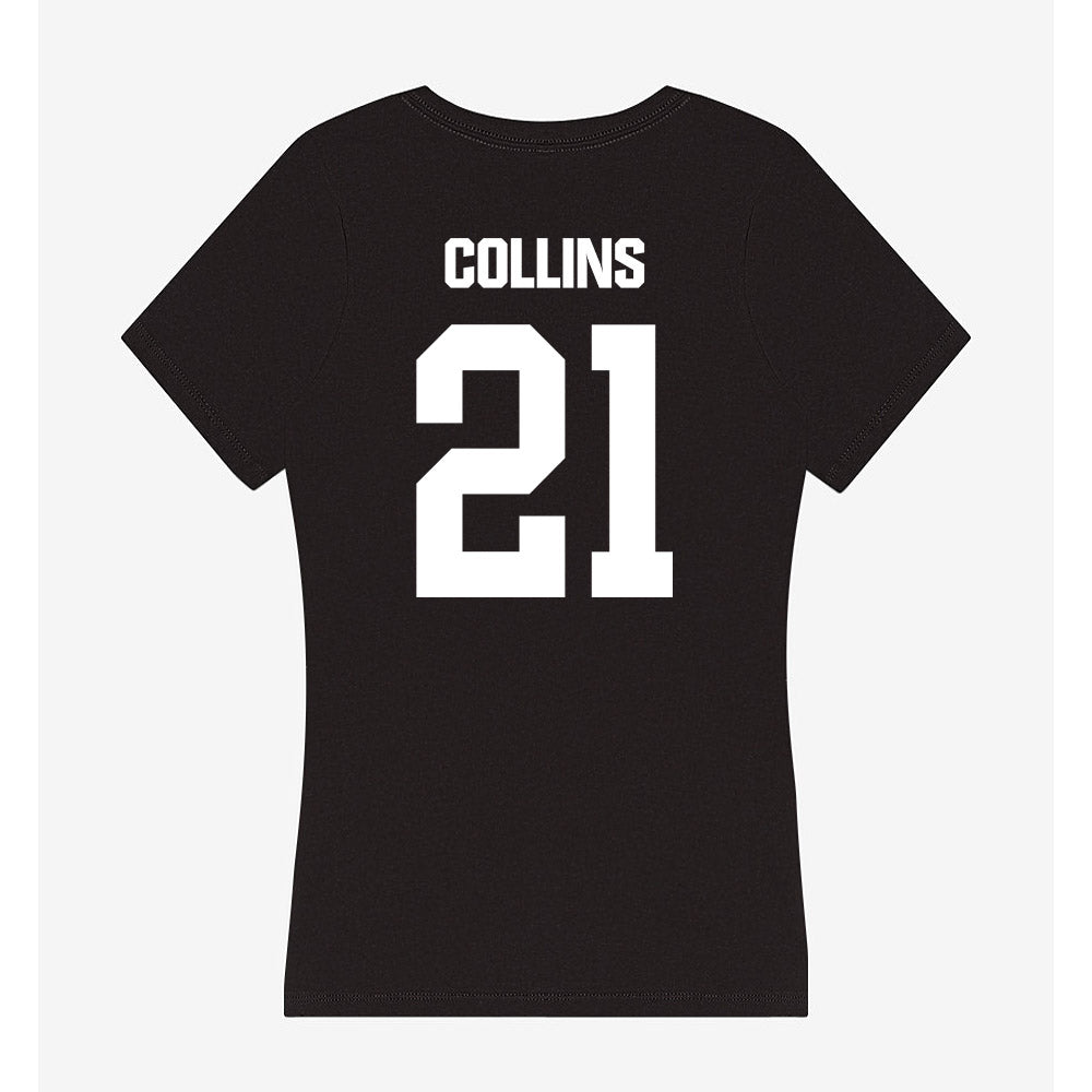 Davidson - NCAA Football : Caiden Collins - Women's V-Neck T-Shirt-1