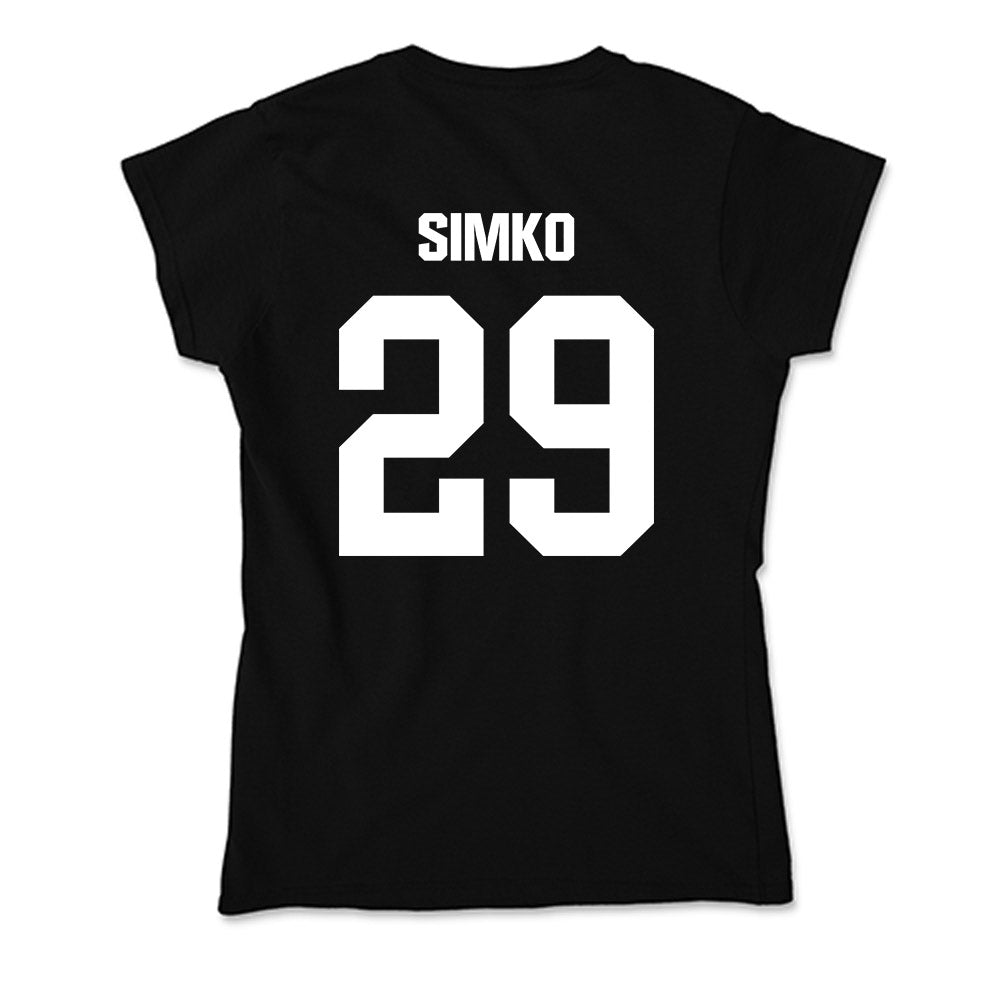 Davidson - NCAA Football : Carter Simko - Soft Style Women’s T-Shirt-1