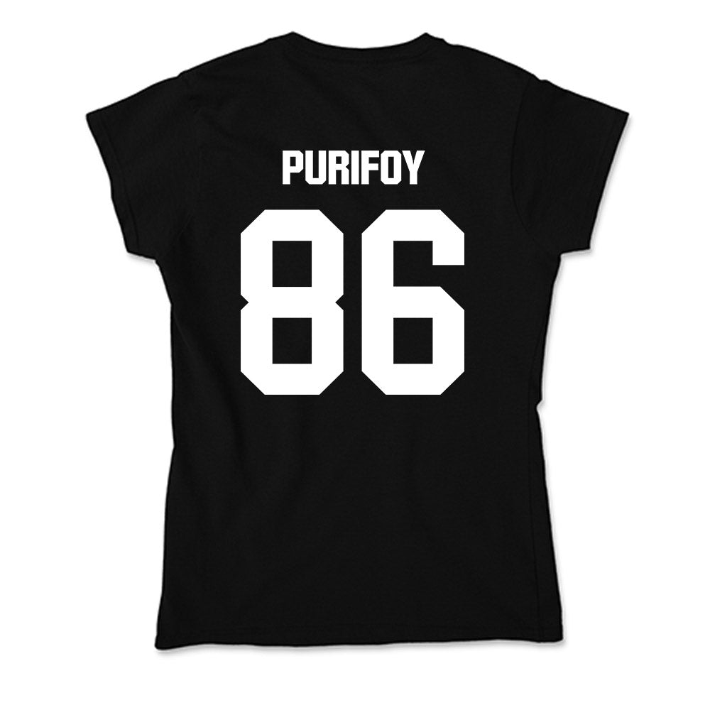 Arkansas State - NCAA Football : Skylar Purifoy - Soft Style Women’s T-Shirt-1