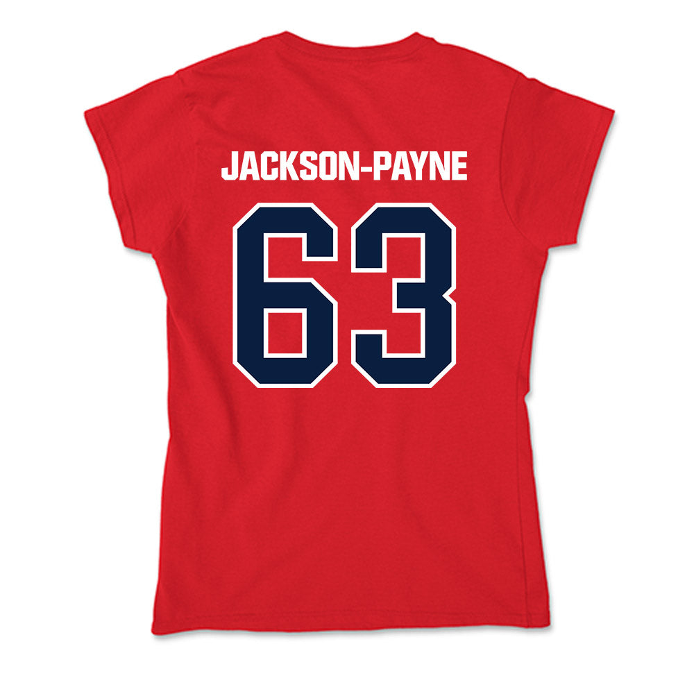 Liberty - NCAA Football : DaJyQuwan Jackson-Payne - Soft Style Women’s T-Shirt-1