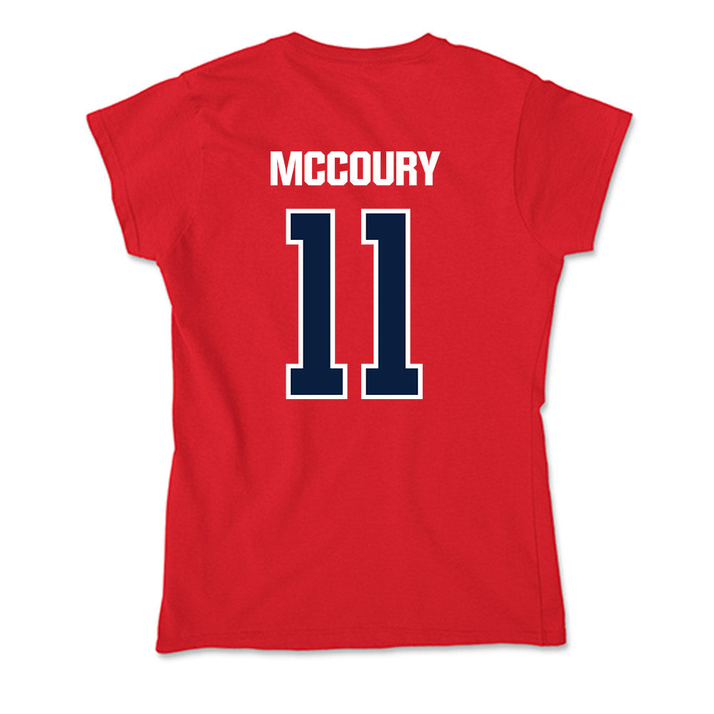 Liberty - NCAA Baseball : Xavier McCoury - Soft Style Women’s T-Shirt-1