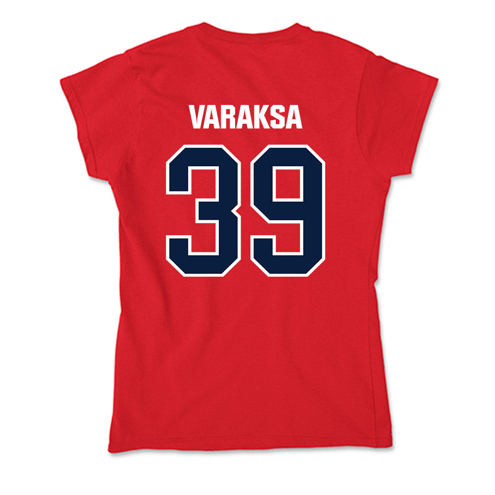 Liberty - NCAA Women's Lacrosse : Katy Varaksa - Soft Style Women’s T-Shirt-1