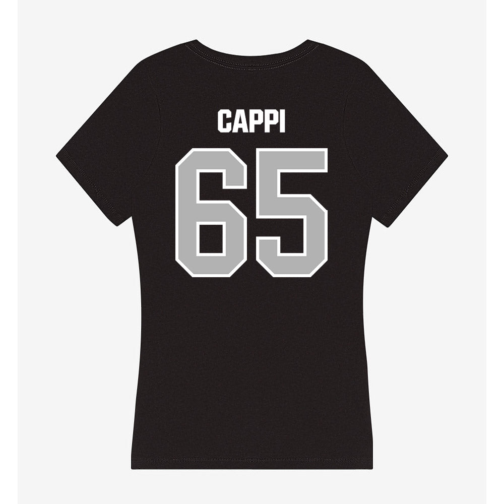 Troy - NCAA Football : Tyler Cappi - Women's V-Neck T-Shirt-1