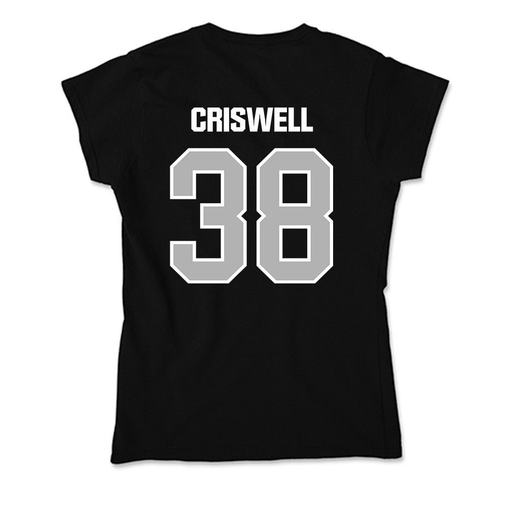 Troy - NCAA Baseball : Nate Criswell - Soft Style Women’s T-Shirt-1
