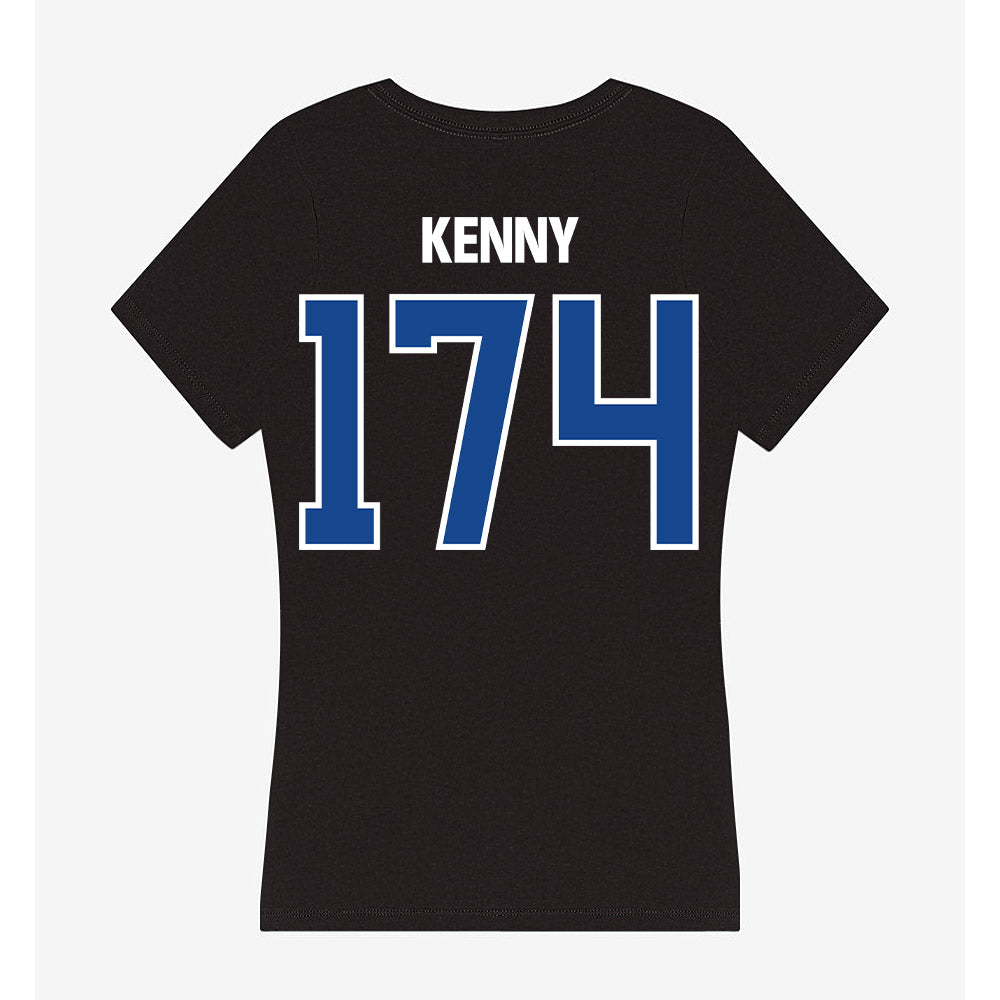 Grand Valley - NCAA Wrestling : Josh Kenny - Women's V-Neck T-Shirt-1