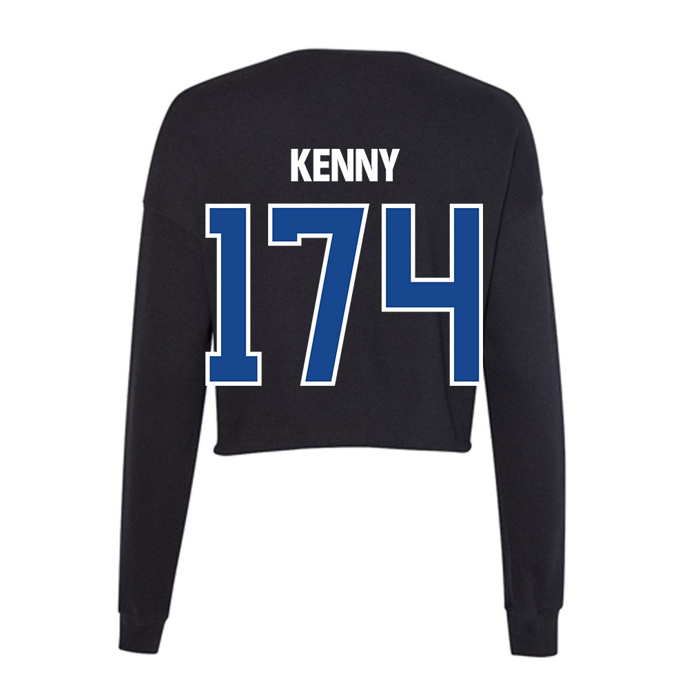 Grand Valley - NCAA Wrestling : Josh Kenny - Women's Cropped Crew Fleece-1