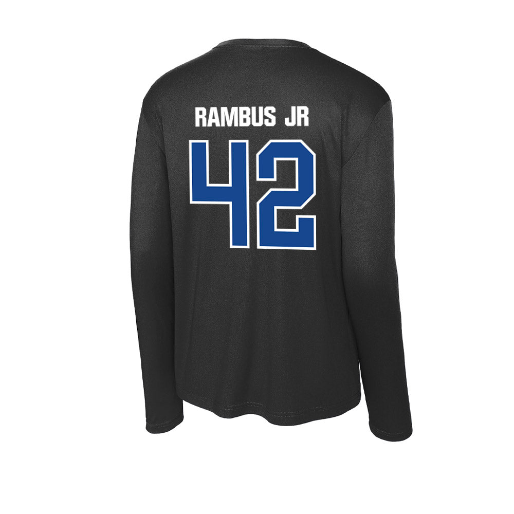 Grand Valley - NCAA Football : Antuane Rambus Jr - Activewear Long Sleeve T-Shirt-1