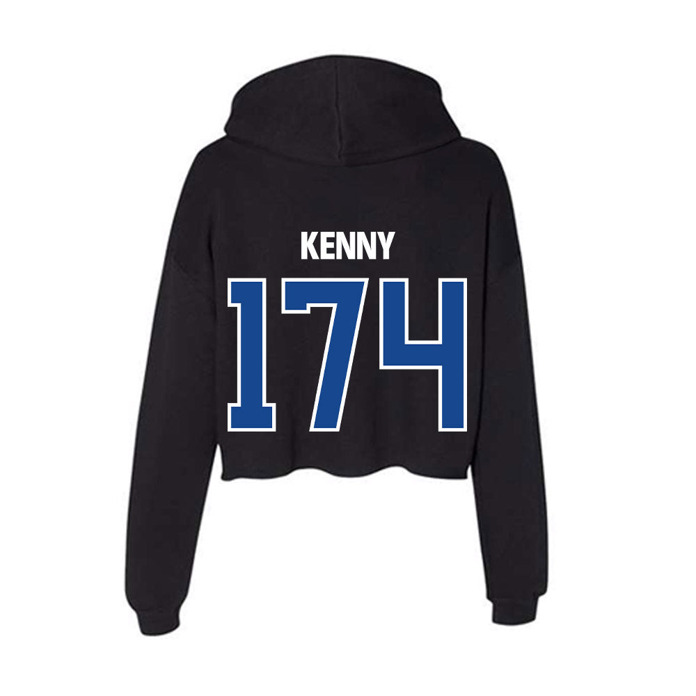 Grand Valley - NCAA Wrestling : Josh Kenny - Women's Crop Fleece Hoodie-1
